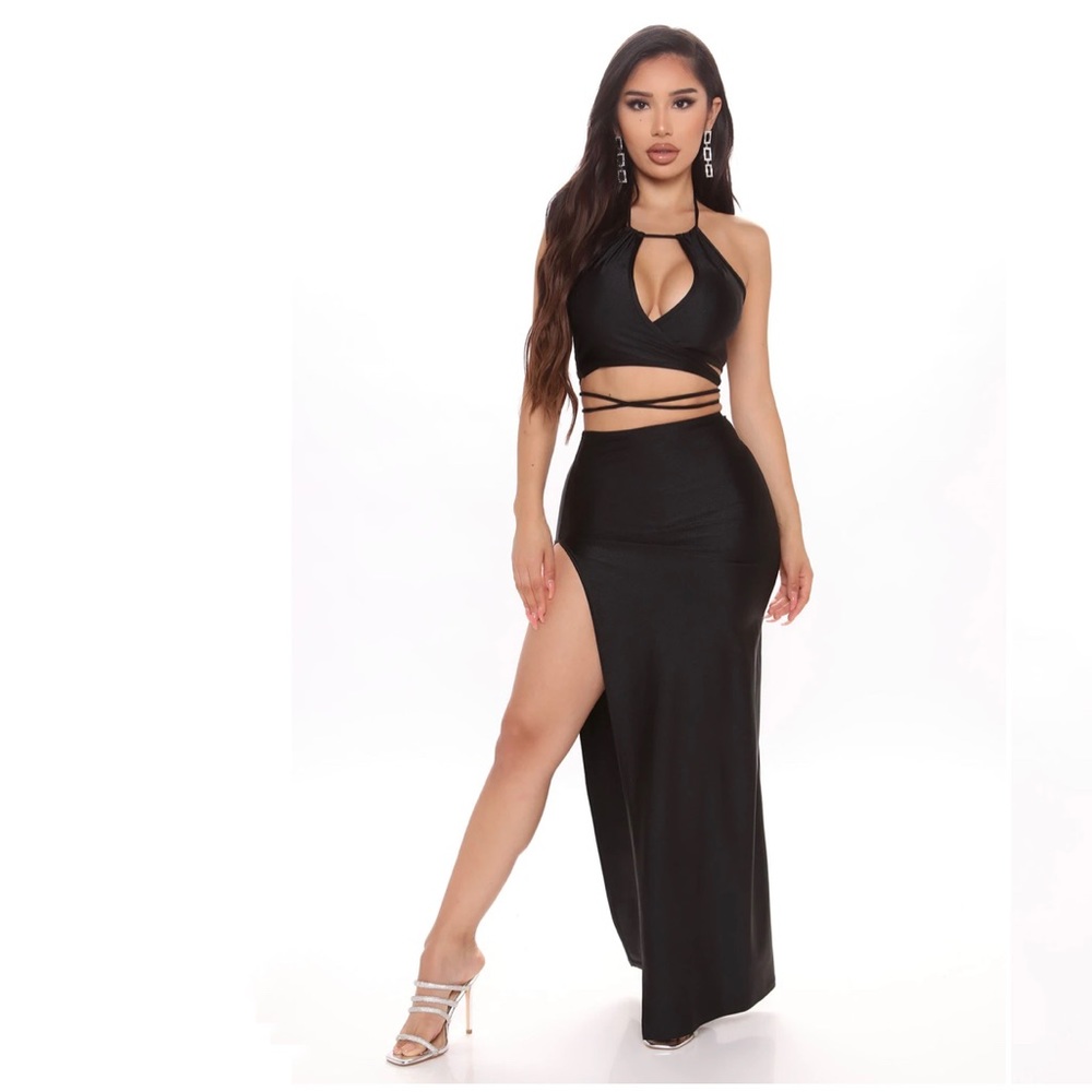 Sexy Black Maxi Dress